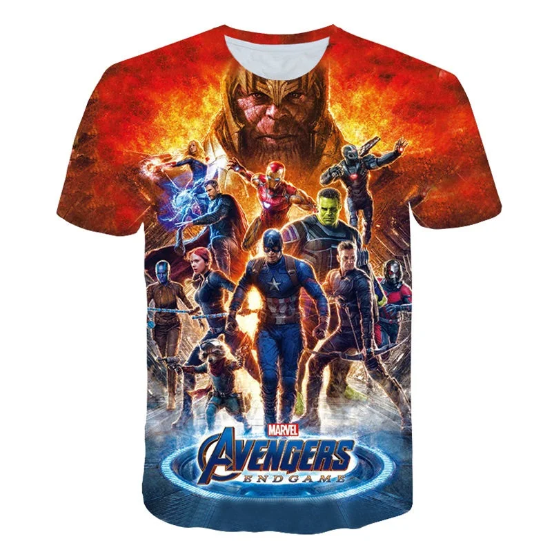 2020 new top T-shirt Avengers T-shirt men and women fashion cute baby new summer short-sleeved casual T-shirt
2020 new top T-shirt Avengers T-shirt men and women fashion cute baby new summer short-sleeved casual T-shirt