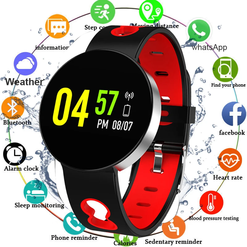 Smart Watch Men Alloy Shell Blood Pressure Waterproof Smartwatch Women Sleep Tracker Heart Rate Monitor Clock For Android IOS
Smart Watch Men Alloy Shell Blood Pressure Waterproof Smartwatch Women Sleep Tracker Heart Rate Monitor Clock For Android IOS