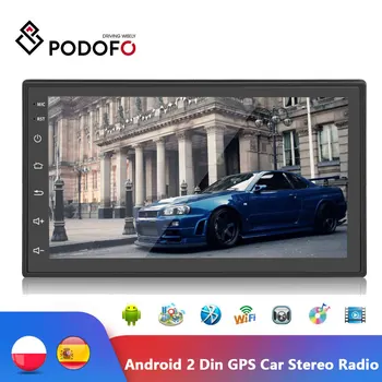 Podofo Universal 2Din Android Autoradio Car Radio 7" Car Multimedia Player GPS MP5 WIFI Bluetooth For Focus Kia Nissian Toyota
Podofo Universal 2Din Android Autoradio Car Radio 7" Car Multimedia Player GPS MP5 WIFI Bluetooth For Focus Kia Nissian Toyota