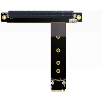 PCI-E 3.0 Riser Card M.2 for NGFF for NVMe to PCIe X16 Extension Cable Gen3 SATA Power Cable 32G/Bps for BTC Miner -15cm
PCI-E 3.0 Riser Card M.2 for NGFF for NVMe to PCIe X16 Extension Cable Gen3 SATA Power Cable 32G/Bps for BTC Miner -15cm