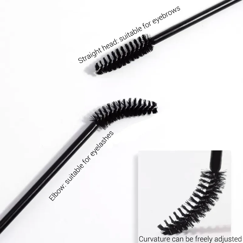 50/100pcs Disposable Eyelash Brush Mascara Wands Crystal Eyebrow Makeup Brush Eyelash Extension Tool Optional Storage Box 50/100pcs Disposable Eyelash Brush Mascara Wands Crystal Eyebrow Makeup Brush Eyelash Extension Tool Optional Storage Box