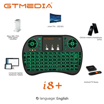 7 color backlit English Version 2.4GHz Wireless Keyboard Air Mouse With Touchpad Handheld Work With Android TV BOX Mini PC 18
7 color backlit English Version 2.4GHz Wireless Keyboard Air Mouse With Touchpad Handheld Work With Android TV BOX Mini PC 18
