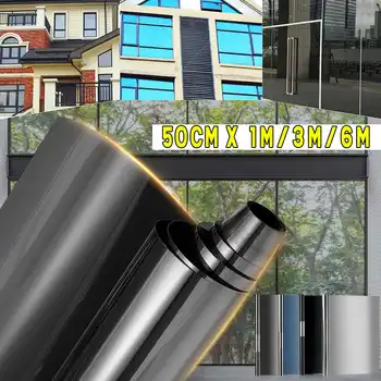 Window Film 1/3/6M Mirror Stickers UV rejection Solar film Multi One Way Window Tint for Home Bussiness One Way Glass Stickers
Window Film 1/3/6M Mirror Stickers UV rejection Solar film Multi One Way Window Tint for Home Bussiness One Way Glass Stickers