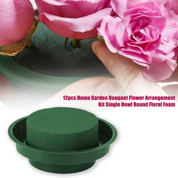 12pcs Round Floral Foam DIY Craft Party Decoration Single Bowl Table Centerpiece Flower Arrangement Kit Green Keep Fresh Bouquet
12pcs Round Floral Foam DIY Craft Party Decoration Single Bowl Table Centerpiece Flower Arrangement Kit Green Keep Fresh Bouquet