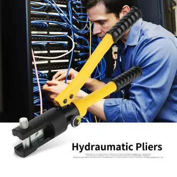 10T Hydraulic Crimper Tool Kit Tube Terminals Lugs Battery Wire Crimping Force Hydraulic Pliers with 7 Dies
10T Hydraulic Crimper Tool Kit Tube Terminals Lugs Battery Wire Crimping Force Hydraulic Pliers with 7 Dies