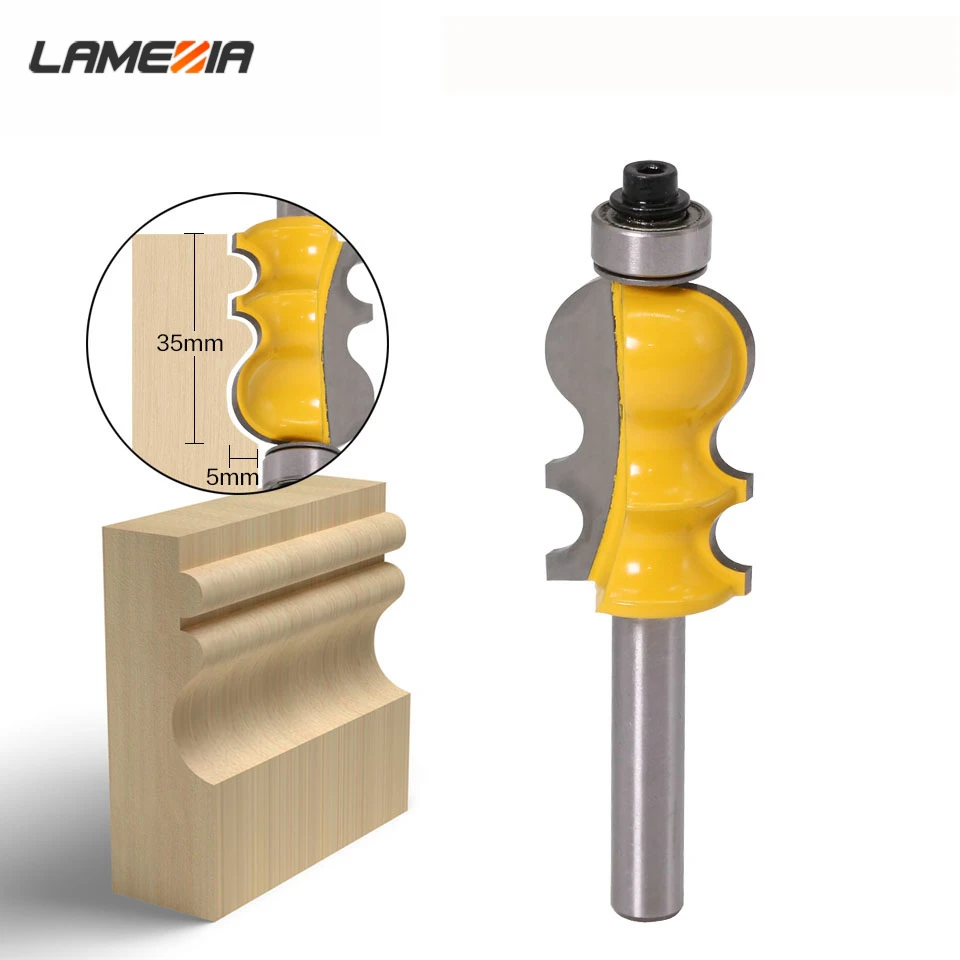 LAMEZIA 1pc 8mm Milling Cutters Carbide Woodworking Tenon Router Bit Line Knife For Wood Tools
LAMEZIA 1pc 8mm Milling Cutters Carbide Woodworking Tenon Router Bit Line Knife For Wood Tools