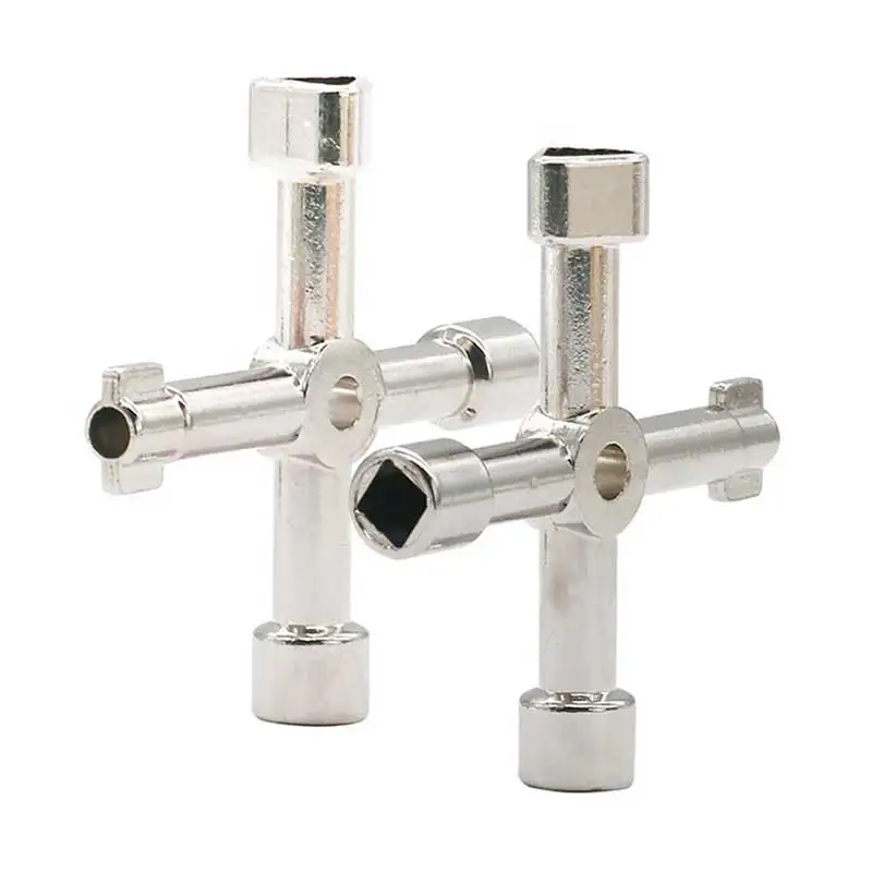 Multifunction 4 Ways Universal Triangle Wrench Key Plumber Keys Triangle For Gas Electric Meter Cabinets Bleed Radiators
Multifunction 4 Ways Universal Triangle Wrench Key Plumber Keys Triangle For Gas Electric Meter Cabinets Bleed Radiators