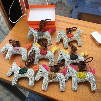 Handmade Diamond Cute Pony Pendant Ladies Fashion Handbag Backpack Pendant Car Keychain Bag Accessories Ornament
Handmade Diamond Cute Pony Pendant Ladies Fashion Handbag Backpack Pendant Car Keychain Bag Accessories Ornament