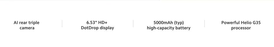 Global Version Xiaomi Redmi 9C 2GB 32GB / 3GB 64GB Smartphone 6.53” HD Display Helio G35 Octa Core 5000mAh 13MP AI triple Camera Global Version Xiaomi Redmi 9C 2GB 32GB / 3GB 64GB Smartphone 6.53” HD Display Helio G35 Octa Core 5000mAh 13MP AI triple Camera