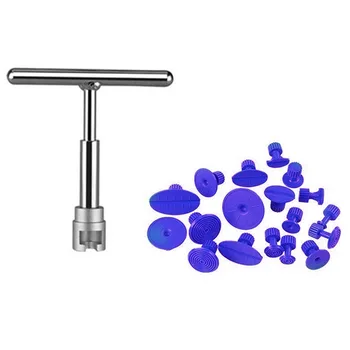 Car Dent Lifter Repair Tool Paintless Dent Remove T-Bar Slide Hammer with Tabs Puller for Hail and Door Ding Removal
Car Dent Lifter Repair Tool Paintless Dent Remove T-Bar Slide Hammer with Tabs Puller for Hail and Door Ding Removal