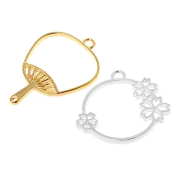 13 Pcs/Set Flower Metal Frame DIY Epoxy Resin Crafts UV Resin Jewelry Making Pendant Holder Hollow Fan Floral Shape Dry Flower
13 Pcs/Set Flower Metal Frame DIY Epoxy Resin Crafts UV Resin Jewelry Making Pendant Holder Hollow Fan Floral Shape Dry Flower