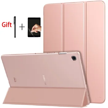 Slim Flip Cover for Samsung Galaxy Tab S5e 10.5 with Translucent Back Protector Compatible with T720/SM-T725 2019 with Film+Pen
Slim Flip Cover for Samsung Galaxy Tab S5e 10.5 with Translucent Back Protector Compatible with T720/SM-T725 2019 with Film+Pen