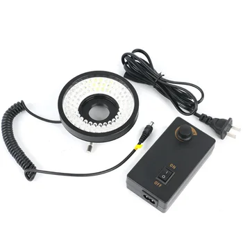 Agnicy Aluminum Alloy 96 LED Stereo Microscope Ring Adjustable Ring Light Source Auxiliary Light Source Industrial Camera
Agnicy Aluminum Alloy 96 LED Stereo Microscope Ring Adjustable Ring Light Source Auxiliary Light Source Industrial Camera