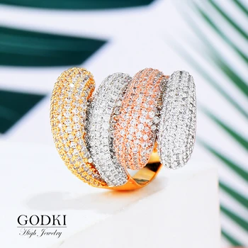 GODKI Hot Trendy Luxury Feather Cubic Zircon Crystal CZ Party Finger Rings For Women Wedding DUBAI Bridal Ring Dropshipping 2018
GODKI Hot Trendy Luxury Feather Cubic Zircon Crystal CZ Party Finger Rings For Women Wedding DUBAI Bridal Ring Dropshipping 2018