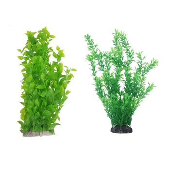 2 Pcs 40cm Plastic Green Leaves Water Plants Decoration for Fish Tank Aquarium
2 Pcs 40cm Plastic Green Leaves Water Plants Decoration for Fish Tank Aquarium