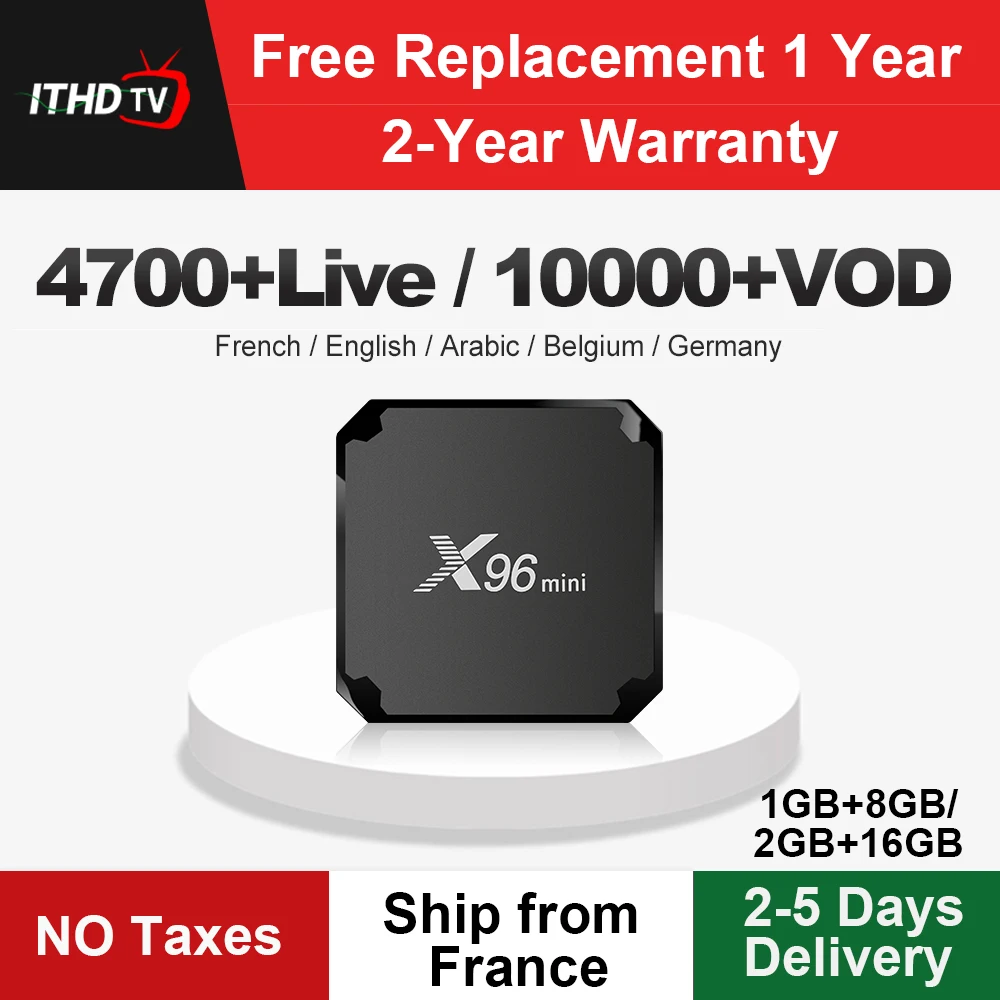 X96mini Italy IPTV Box X96 mini Android 7.1 Tv Box IPTV Italia France Arabic Spain Portugal Africa IP TV Italian Subscription
X96mini Italy IPTV Box X96 mini Android 7.1 Tv Box IPTV Italia France Arabic Spain Portugal Africa IP TV Italian Subscription