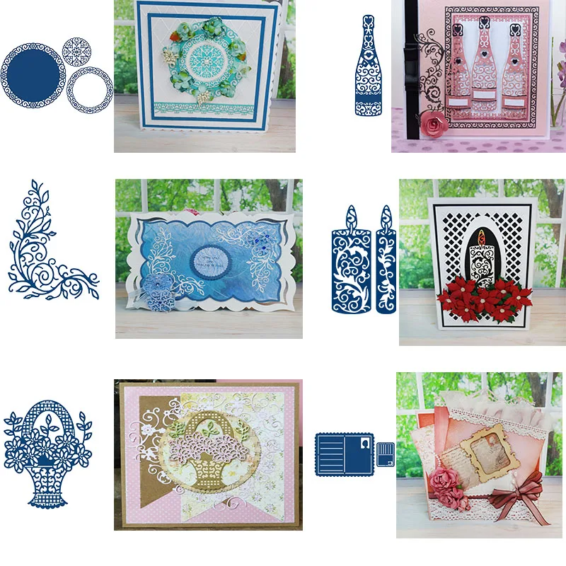 Cutting Dies Candle Flower Basket Vase Background Round Lace For DIY Scrapbooking Embossing Paper Card Making Cutting Dies
Cutting Dies Candle Flower Basket Vase Background Round Lace For DIY Scrapbooking Embossing Paper Card Making Cutting Dies