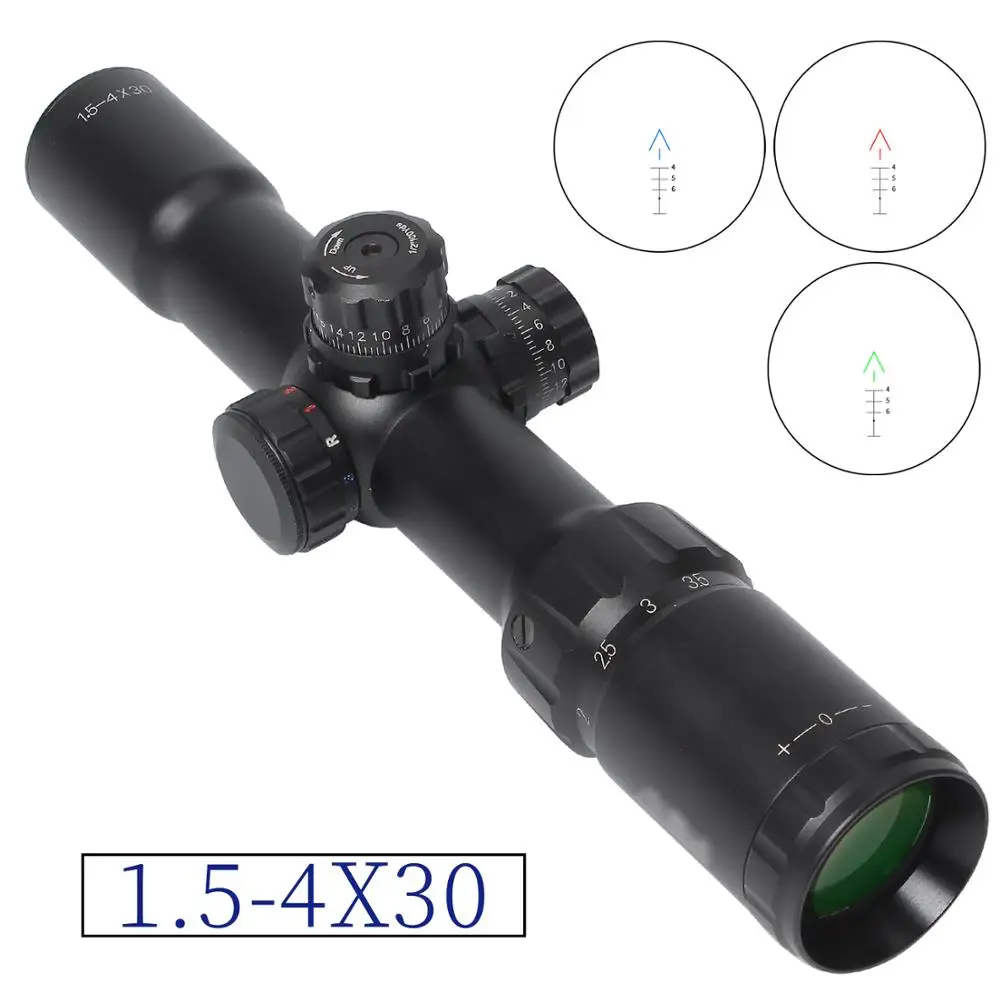 AM 1.5-4X30 IR Riflescopes Rifle Scope Red Dot Hunting w/ Mounts For AR15 For pcp for air soft for air gun hunting
AM 1.5-4X30 IR Riflescopes Rifle Scope Red Dot Hunting w/ Mounts For AR15 For pcp for air soft for air gun hunting