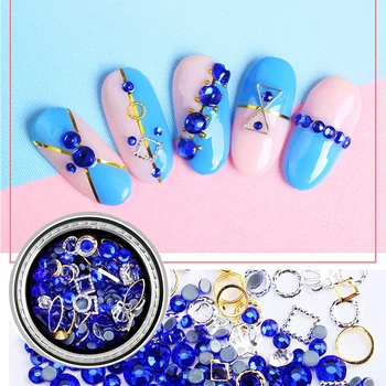 RIKONKA 1Box Hot Sale Nail Rhinestones Nail Jewelry 3D DIY Metal Rhinestone New Arrival Nail Rivets Nail Decorations Nail Art 
RIKONKA 1Box Hot Sale Nail Rhinestones Nail Jewelry 3D DIY Metal Rhinestone New Arrival Nail Rivets Nail Decorations Nail Art