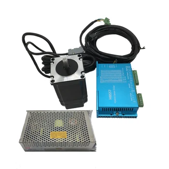 Nema23 57MM 3Nm 430Oz-in DSP Closed Loop Stepper Motor Driver Encoder Hybird Easy Servo Stepper Motor with 200W Power Supply
Nema23 57MM 3Nm 430Oz-in DSP Closed Loop Stepper Motor Driver Encoder Hybird Easy Servo Stepper Motor with 200W Power Supply