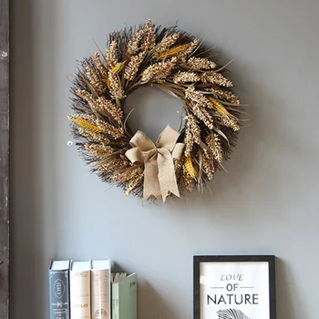 Elegantly Home Decoration Vivid Artificial Autumn Wreath for Front Door Indoor Wall Wedding Window Fireplace Office and Store
Elegantly Home Decoration Vivid Artificial Autumn Wreath for Front Door Indoor Wall Wedding Window Fireplace Office and Store