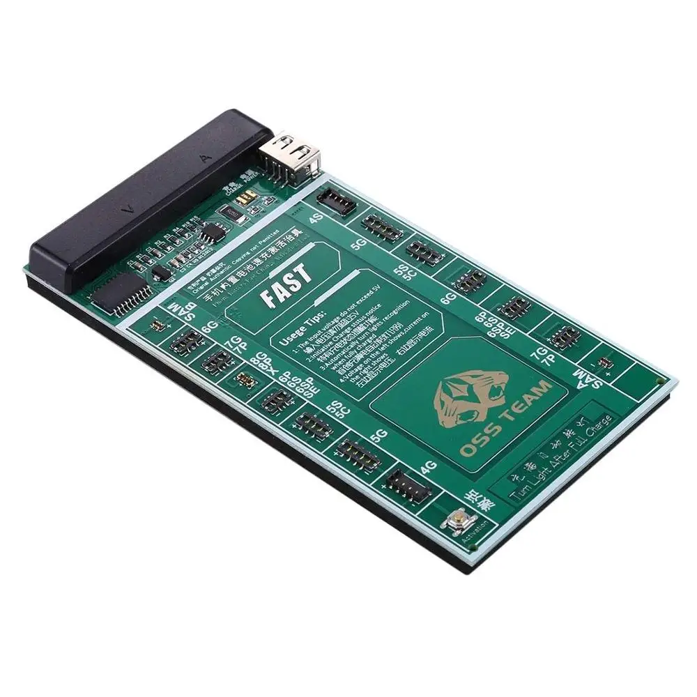 Cell Phone Battery Quick Charging Activation Plate Board for iPhone 4/5/6 7 8 Plus/X/XR/XS Max/Samsung Circuit Test Repair Tool
Cell Phone Battery Quick Charging Activation Plate Board for iPhone 4/5/6 7 8 Plus/X/XR/XS Max/Samsung Circuit Test Repair Tool