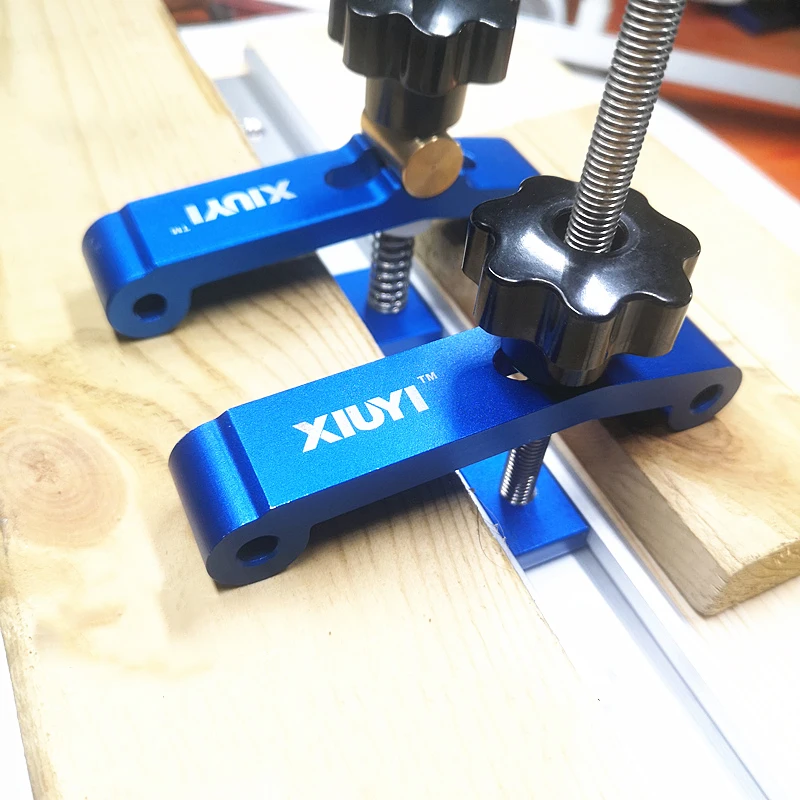 Improved T-Track Platen Miter Track Clamping Blocks Chute Blocks Djustable Press Plate Hold Down Clamps For Woodworking Table
Improved T-Track Platen Miter Track Clamping Blocks Chute Blocks Djustable Press Plate Hold Down Clamps For Woodworking Table