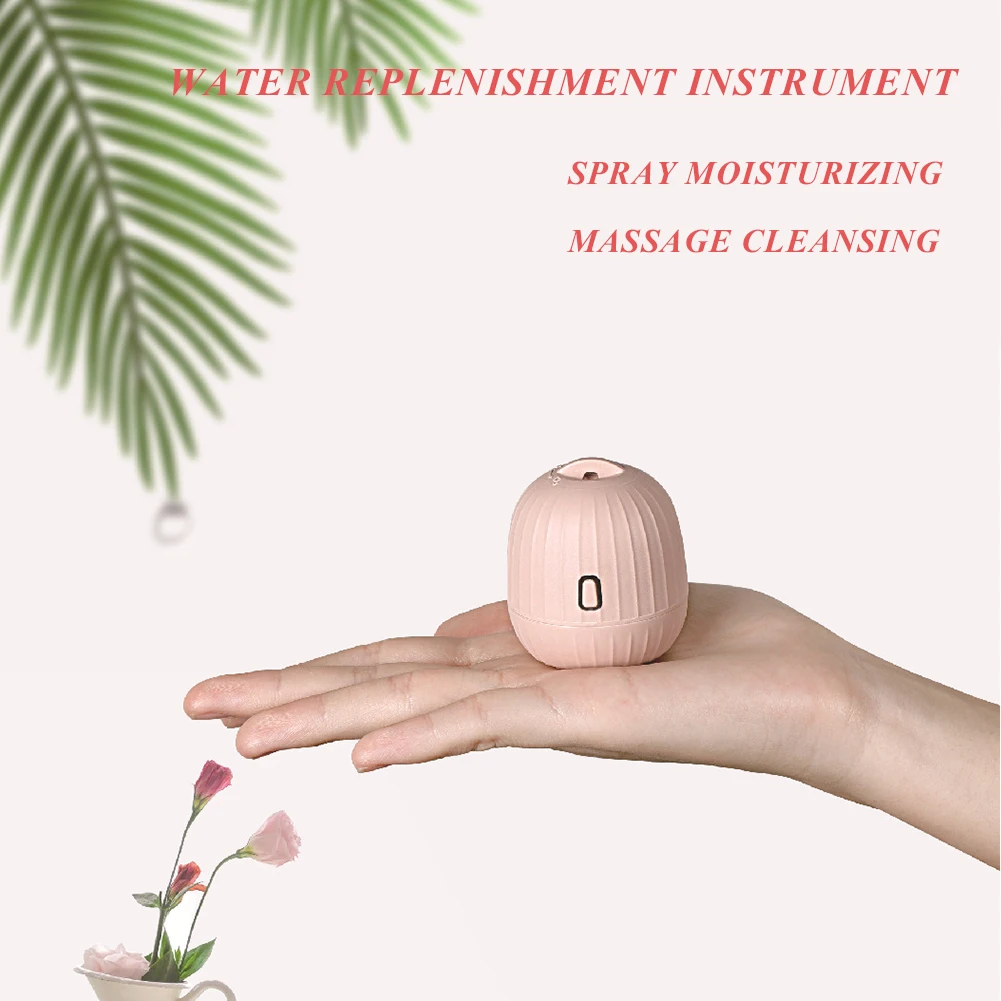Portable Mini Mist Spray Facial Humidifier Moisturizing Massage Cleansing Device Beauty Instrument Face Water Sprayer
Portable Mini Mist Spray Facial Humidifier Moisturizing Massage Cleansing Device Beauty Instrument Face Water Sprayer
