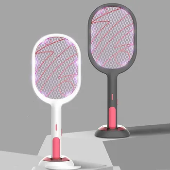 Hot Sale 3000V Multi-function Electric Insect Racket Swatter Zapper USB Rechargeable Two-in-one Mosquito Swatter Bug Zapper
Hot Sale 3000V Multi-function Electric Insect Racket Swatter Zapper USB Rechargeable Two-in-one Mosquito Swatter Bug Zapper
