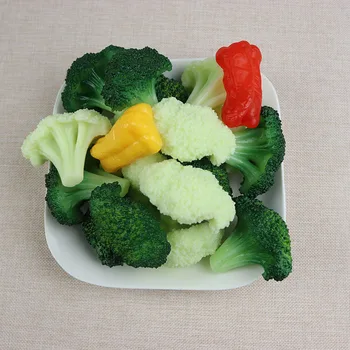 6pcs/lot Artificial Decorations Vegetables PVC Simulation Cauliflower Broccoli Food Model Home Kitchen Shop Learning
6pcs/lot Artificial Decorations Vegetables PVC Simulation Cauliflower Broccoli Food Model Home Kitchen Shop Learning