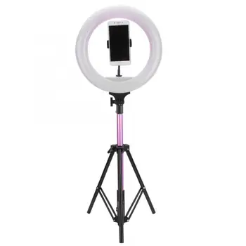 12in LED Ring Light Set with 2m Detachable Tripod Phone Clip Double Color Temperature 3500-5600k Stepless Dimming 110-240V Hot
12in LED Ring Light Set with 2m Detachable Tripod Phone Clip Double Color Temperature 3500-5600k Stepless Dimming 110-240V Hot