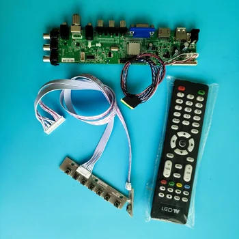 Kit For B173RW01 V2 HW5A/B173RW01 V2 HW6A 40pin 1600X900 digital HDMI remote USB VGA TV Signal controller board monfcor DVB-T2
Kit For B173RW01 V2 HW5A/B173RW01 V2 HW6A 40pin 1600X900 digital HDMI remote USB VGA TV Signal controller board monfcor DVB-T2