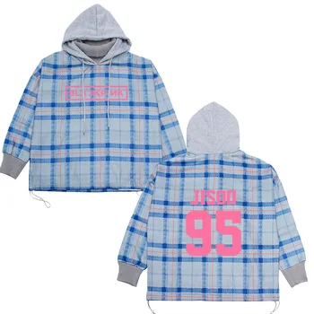 kpop BLACKPINK long sleeved Hoodies Women Autumn plaid hooded Sweatshirt Korean Style Simple Casual Kawaii hoodies lady Clothing
kpop BLACKPINK long sleeved Hoodies Women Autumn plaid hooded Sweatshirt Korean Style Simple Casual Kawaii hoodies lady Clothing