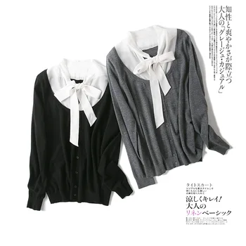New women's clothing European American high-end boutique Gone with the wind led white silk knitting sweater
New women's clothing European American high-end boutique Gone with the wind led white silk knitting sweater