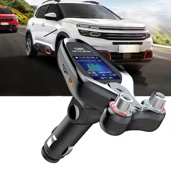 Handsfree Bluetooth 5.0 FM Transmitter One Power On/Off Player Player EQ Folder QC3.0 MP3 Music Mode Dual Car Charger U S6U8
Handsfree Bluetooth 5.0 FM Transmitter One Power On/Off Player Player EQ Folder QC3.0 MP3 Music Mode Dual Car Charger U S6U8