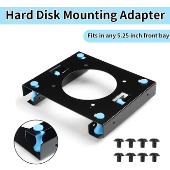 5.25 Inch Front Bay For PC Laptop Internal Hard Drive Enclosure Metal Adapter Stand Tray Converter Mounting Bracket Standard
5.25 Inch Front Bay For PC Laptop Internal Hard Drive Enclosure Metal Adapter Stand Tray Converter Mounting Bracket Standard