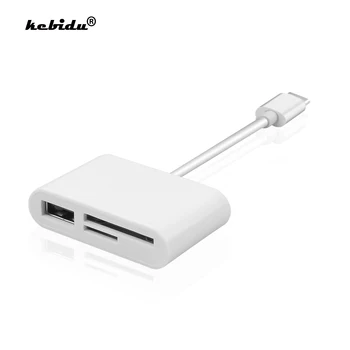 kebidu 3 in 1 USB Type C Card Reader Adapter Support SD / Micro SD TF Camera Smart Memory Card for Macbook Pro Type-C Port Cable
kebidu 3 in 1 USB Type C Card Reader Adapter Support SD / Micro SD TF Camera Smart Memory Card for Macbook Pro Type-C Port Cable