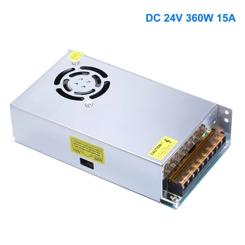 Aibecy Universal Regulated Switching Power Supply DC 24V 360W 15A LED Strip Light for Creality 10/10s/10 V2 Ender 3 3D Printer
Aibecy Universal Regulated Switching Power Supply DC 24V 360W 15A LED Strip Light for Creality 10/10s/10 V2 Ender 3 3D Printer