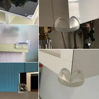 10pcs Table Corner Protectors PVC Transparent Children Security Anti-collision Angle Covers Edge Corner Safety Guards
10pcs Table Corner Protectors PVC Transparent Children Security Anti-collision Angle Covers Edge Corner Safety Guards