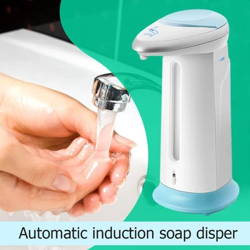 400ml Touchless Automatic Soap Liquid Dispenser Smart Infrared Sensor Hand Washing Pump Container for Kitchen Bathroom Dropship
400ml Touchless Automatic Soap Liquid Dispenser Smart Infrared Sensor Hand Washing Pump Container for Kitchen Bathroom Dropship
