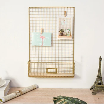 Storage Shelf Iron Grid DIY Hanging Mesh Bedroom Multifunctional Photo Display Office Home Panel Memo Board Wall Decor
Storage Shelf Iron Grid DIY Hanging Mesh Bedroom Multifunctional Photo Display Office Home Panel Memo Board Wall Decor