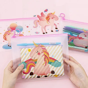 Cute Rainbow Unicorn File Bag Kawaii Transparent Document Bag Stationery File Folder For Kids Girls School Office Supplies
Cute Rainbow Unicorn File Bag Kawaii Transparent Document Bag Stationery File Folder For Kids Girls School Office Supplies