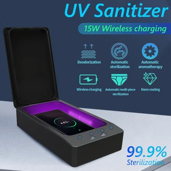UV-C Light Disinfection Sterilizers + UV Phone Sanitizer Wireless Charger UV-A for Household Bedroom Accessories
UV-C Light Disinfection Sterilizers + UV Phone Sanitizer Wireless Charger UV-A for Household Bedroom Accessories