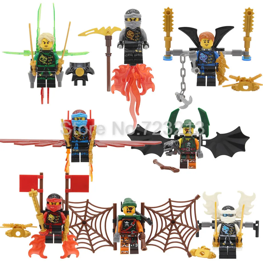 Single Sale Ninjagoed Figure Zane/Kai/JAY/Lloyd/Skylor/Wrayth Building Blocks Sets Model Toys For Children SY609 Legoing
Single Sale Ninjagoed Figure Zane/Kai/JAY/Lloyd/Skylor/Wrayth Building Blocks Sets Model Toys For Children SY609 Legoing
