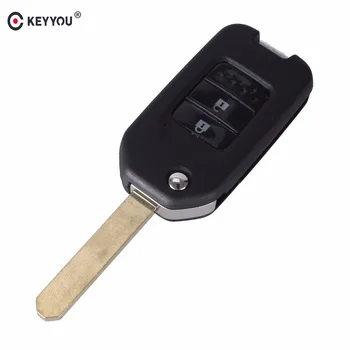 KEYYOU 2 Buttons Folding Flip Smart Remote Control Car Key Shell Fir For Honda Jade Fob Auto Key Case Shell Car-styling
KEYYOU 2 Buttons Folding Flip Smart Remote Control Car Key Shell Fir For Honda Jade Fob Auto Key Case Shell Car-styling