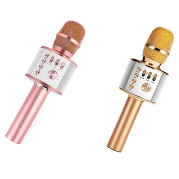 Wireless Bluetooth Karaoke Microphone for Kids Handheld Karaoke Microphone Speaker Portable Christmas Birthday Gift Family Party
Wireless Bluetooth Karaoke Microphone for Kids Handheld Karaoke Microphone Speaker Portable Christmas Birthday Gift Family Party