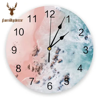 Sea Bliss Printed PVC Wall Clock Modern Design Home Decor Bedroom Silent Oclock Watch Wall For Living Room
Sea Bliss Printed PVC Wall Clock Modern Design Home Decor Bedroom Silent Oclock Watch Wall For Living Room