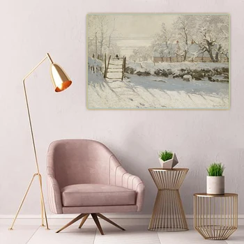 Citon Claude Monet《The Magpie,1869》Canvas Oil Painting Artwork Poster Picture Wall Background Decor Home Interior Decoration
Citon Claude Monet《The Magpie,1869》Canvas Oil Painting Artwork Poster Picture Wall Background Decor Home Interior Decoration