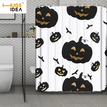 HUGSIDEA Cool Halloween Pumpkin Lantern Light Bathroom Curtain Happy Halloween Shower Curtain Mildew Water proof Toilet Curtains
HUGSIDEA Cool Halloween Pumpkin Lantern Light Bathroom Curtain Happy Halloween Shower Curtain Mildew Water proof Toilet Curtains