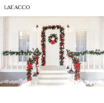 Laeacco Christmas Party Decor Wreath Gray House Porch Yard Baby Child Portrait Photo Background Photography Backdrop Photostudio
Laeacco Christmas Party Decor Wreath Gray House Porch Yard Baby Child Portrait Photo Background Photography Backdrop Photostudio